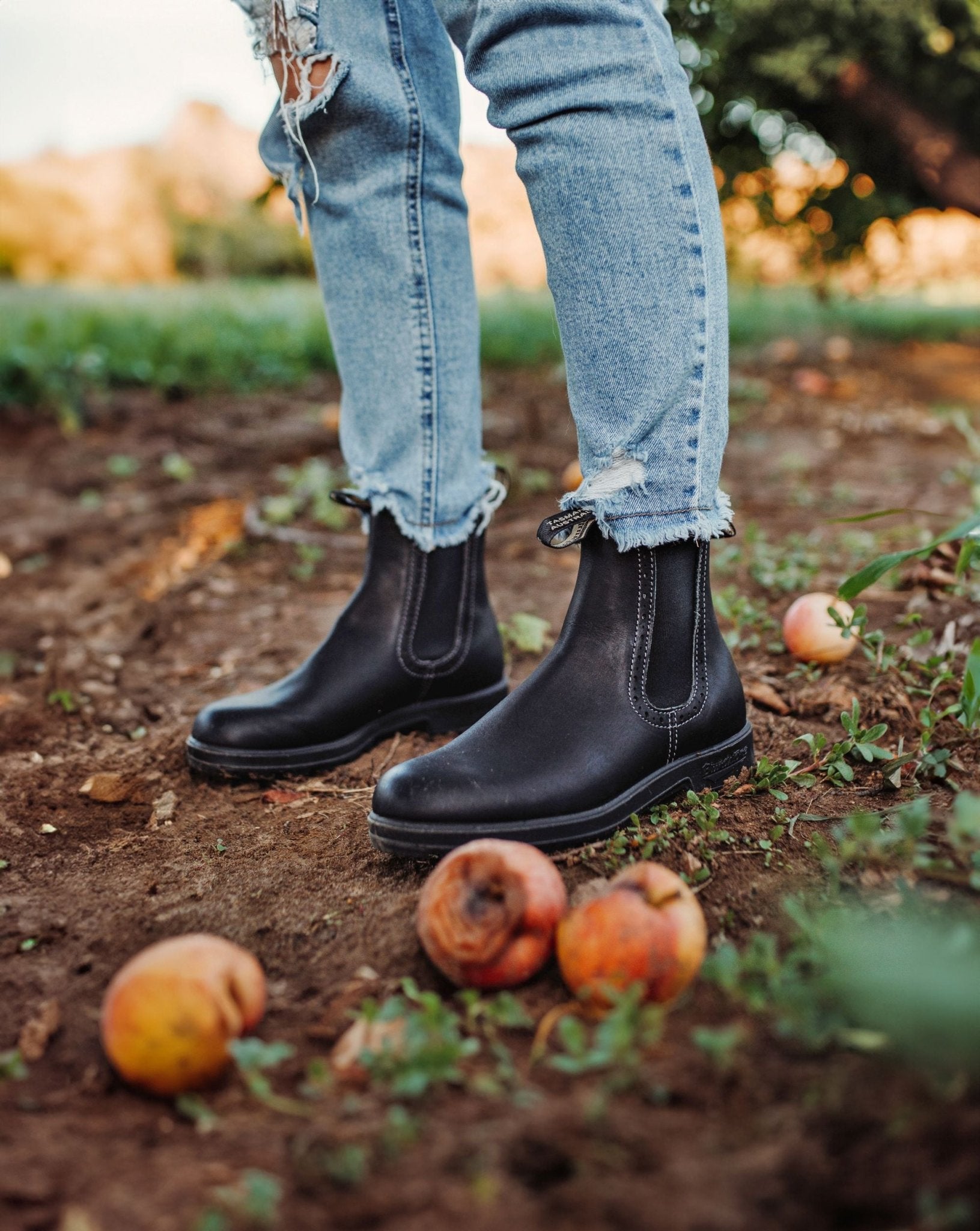 Blundstone Original Women's High Top 1448 - Black Leather | Lightweight, Durable Pull - On Boot - Grady’s Feet Essentials - Blundstone