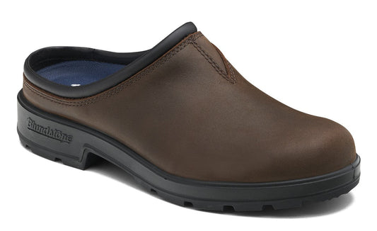 Blundstone Originals Clog 2421 - Antique Brown Leather | Weatherproof Slip - On - Grady’s Feet Essentials - Blundstone