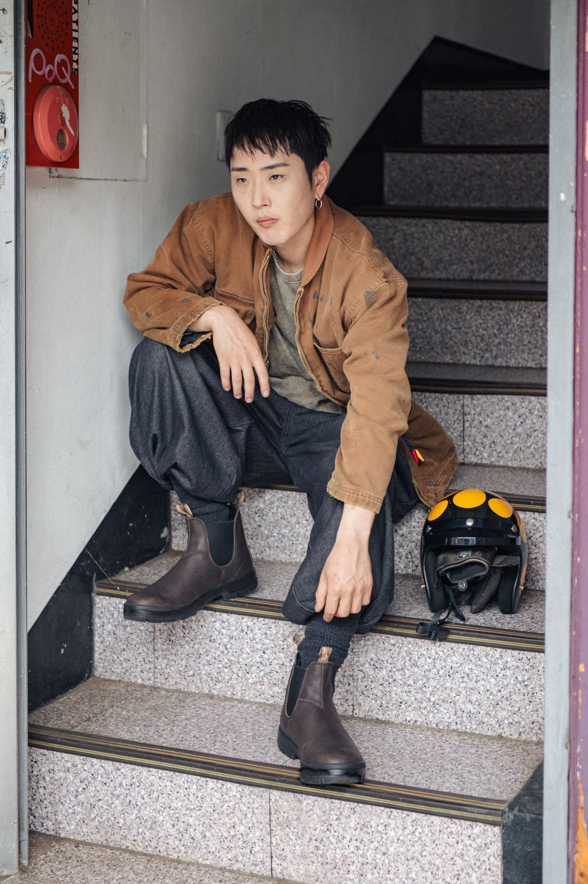 Blundstone Terrain 2634 - Rocky Road Leather | Lightweight, Durable Pull-On Boots - Grady’s Feet Essentials - Blundstone