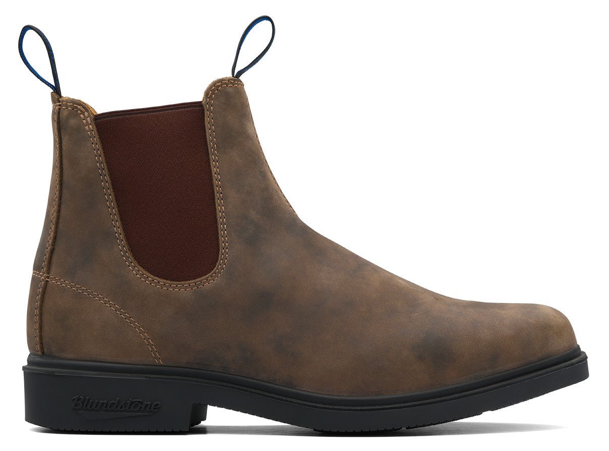 Blundstone Winter Thermal Chisel Toe 1391 - Rustic Brown Leather | Insulated, Durable Pull - On Boots - Grady’s Feet Essentials - Blundstone