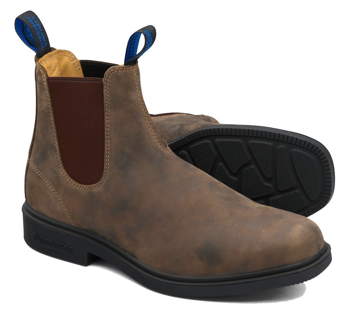 Blundstone Winter Thermal Chisel Toe 1391 - Rustic Brown Leather | Insulated, Durable Pull - On Boots - Grady’s Feet Essentials - Blundstone