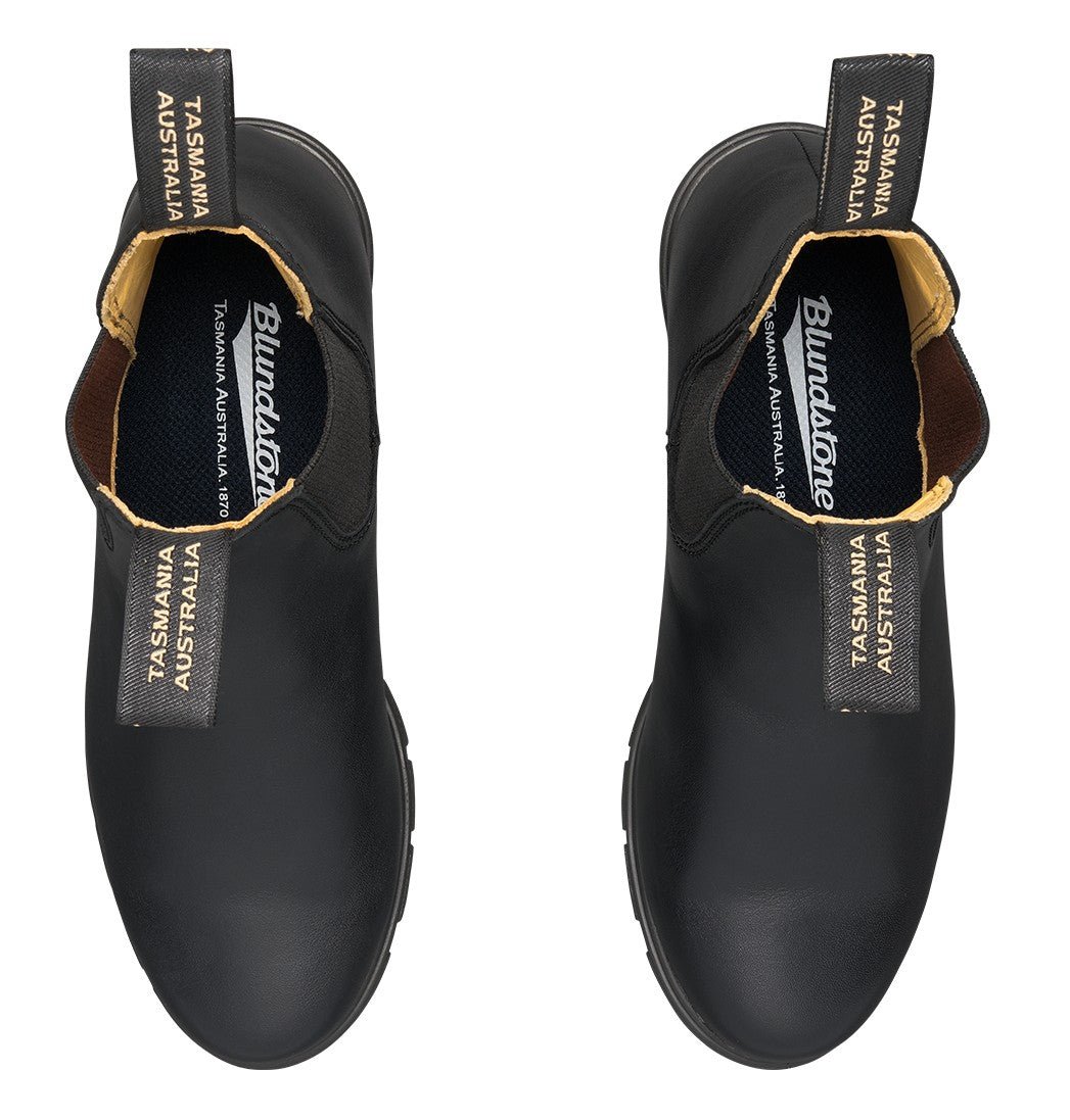 Blundstone Women's Heel 1671 - Black Leather | Lightweight, Durable Pull - On Boots - Grady’s Feet Essentials - Blundstone