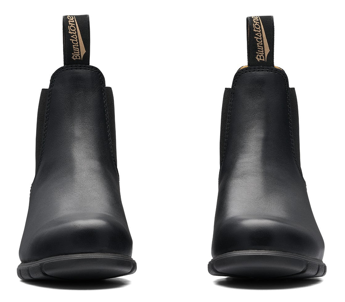 Blundstone Women's Heel 1671 - Black Leather | Lightweight, Durable Pull - On Boots - Grady’s Feet Essentials - Blundstone