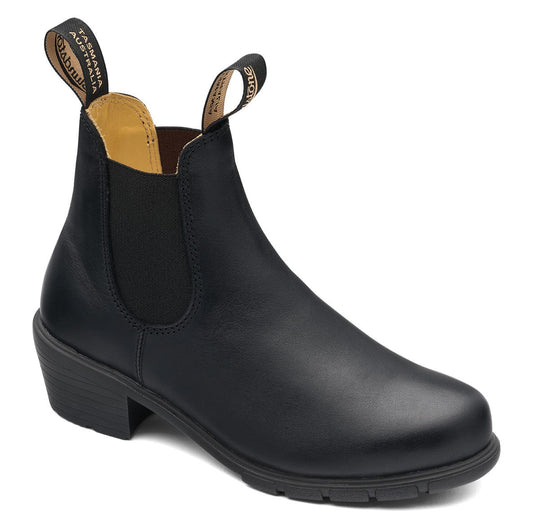 Blundstone Women's Heel 1671 - Black Leather | Lightweight, Durable Pull - On Boots - Grady’s Feet Essentials - Blundstone