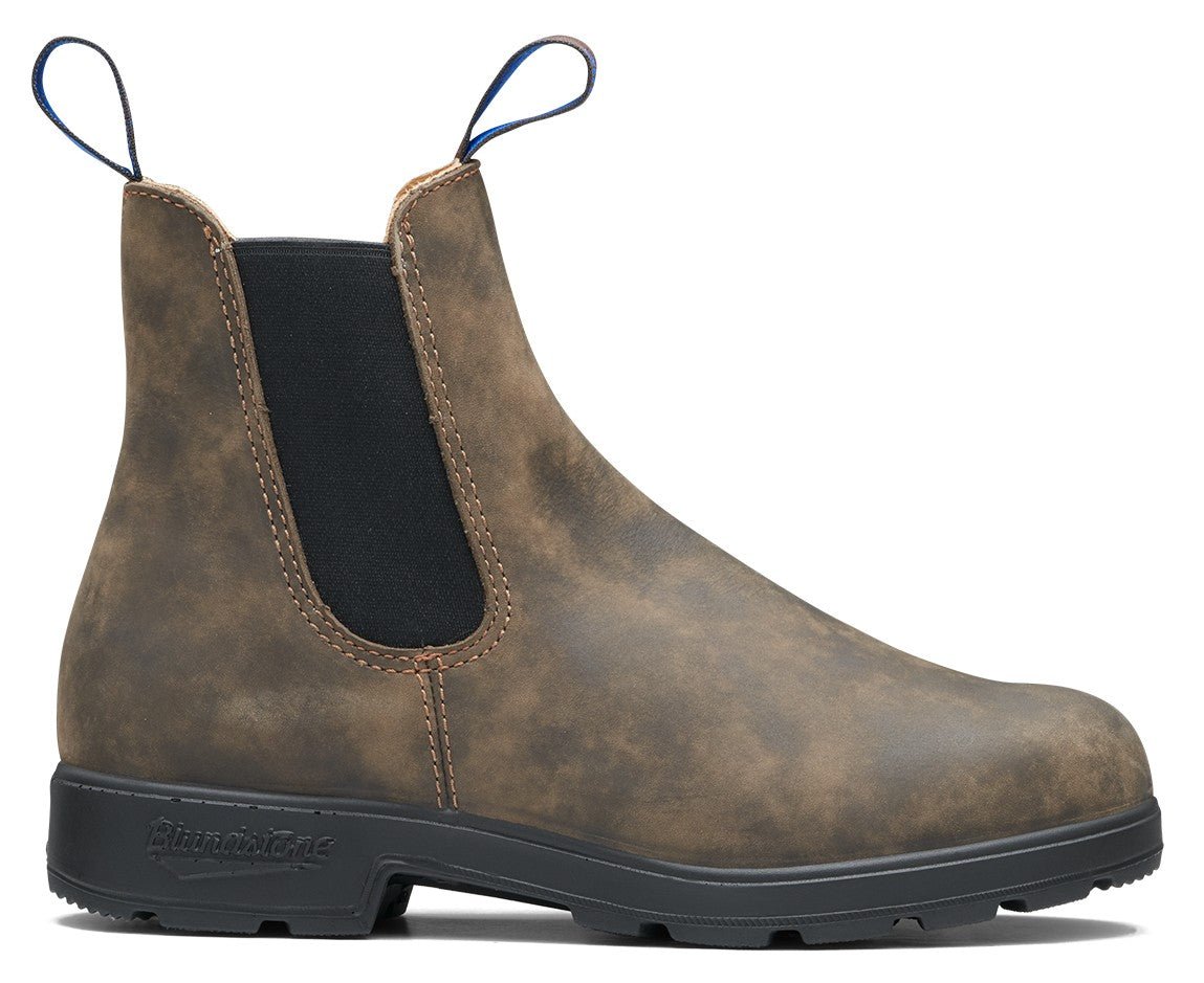 Blundstone Women's Winter Thermal High Top 2223 - Rustic Brown Leather | Insulated, Durable Pull - On Boots - Grady’s Feet Essentials - Blundstone