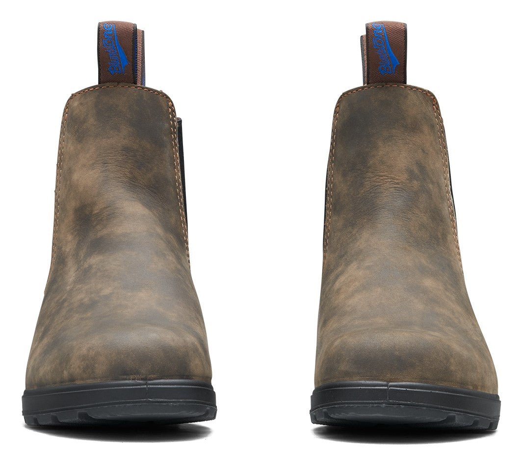 Blundstone Women's Winter Thermal High Top 2223 - Rustic Brown Leather | Insulated, Durable Pull - On Boots - Grady’s Feet Essentials - Blundstone