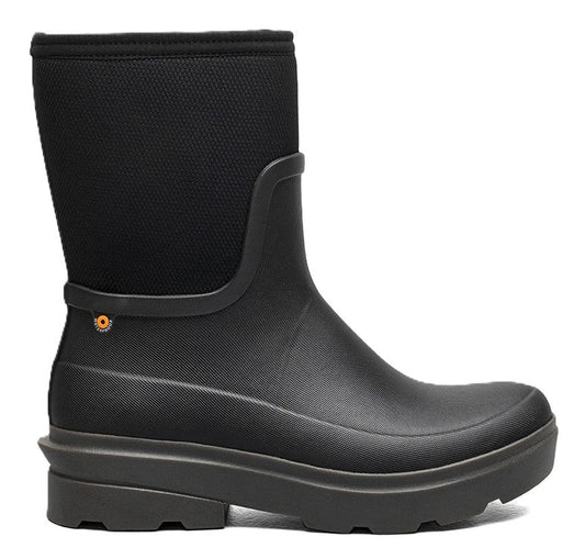 BOGS Women's Hazel Mid Zip Black | Casual Boot - Grady’s Feet Essentials - Bogs