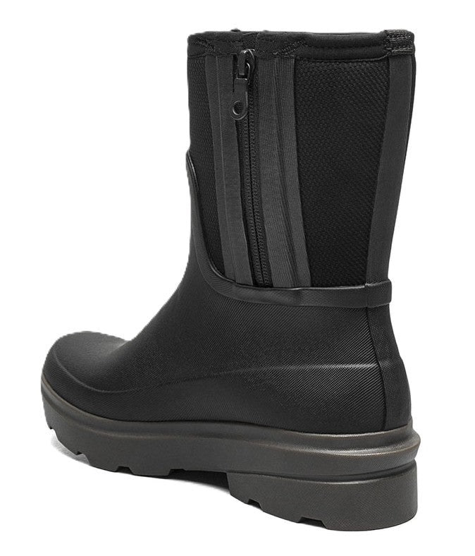 BOGS Women's Hazel Mid Zip Black | Casual Boot - Grady’s Feet Essentials - Bogs