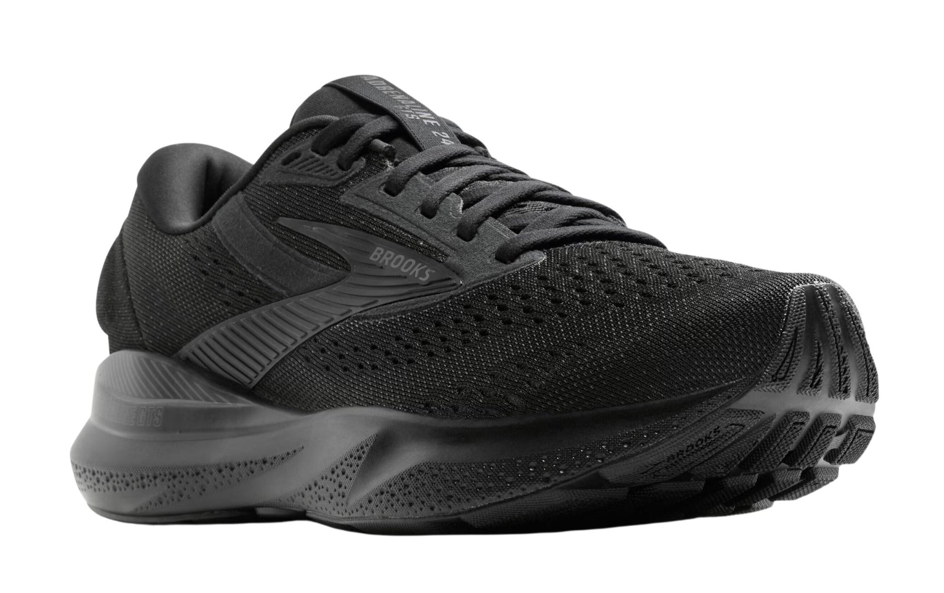 Brooks Men's Adrenaline GTS 24 Black Running Shoe - Grady’s Feet Essentials - Brooks