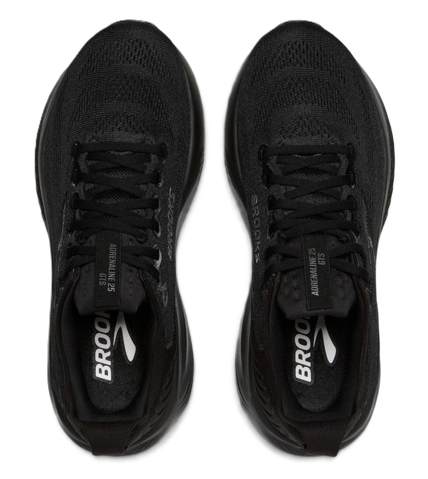 Brooks Men's Adrenaline GTS 25 - Black/Black/Ebony | Run & Walk Support - Grady’s Feet Essentials - Brooks