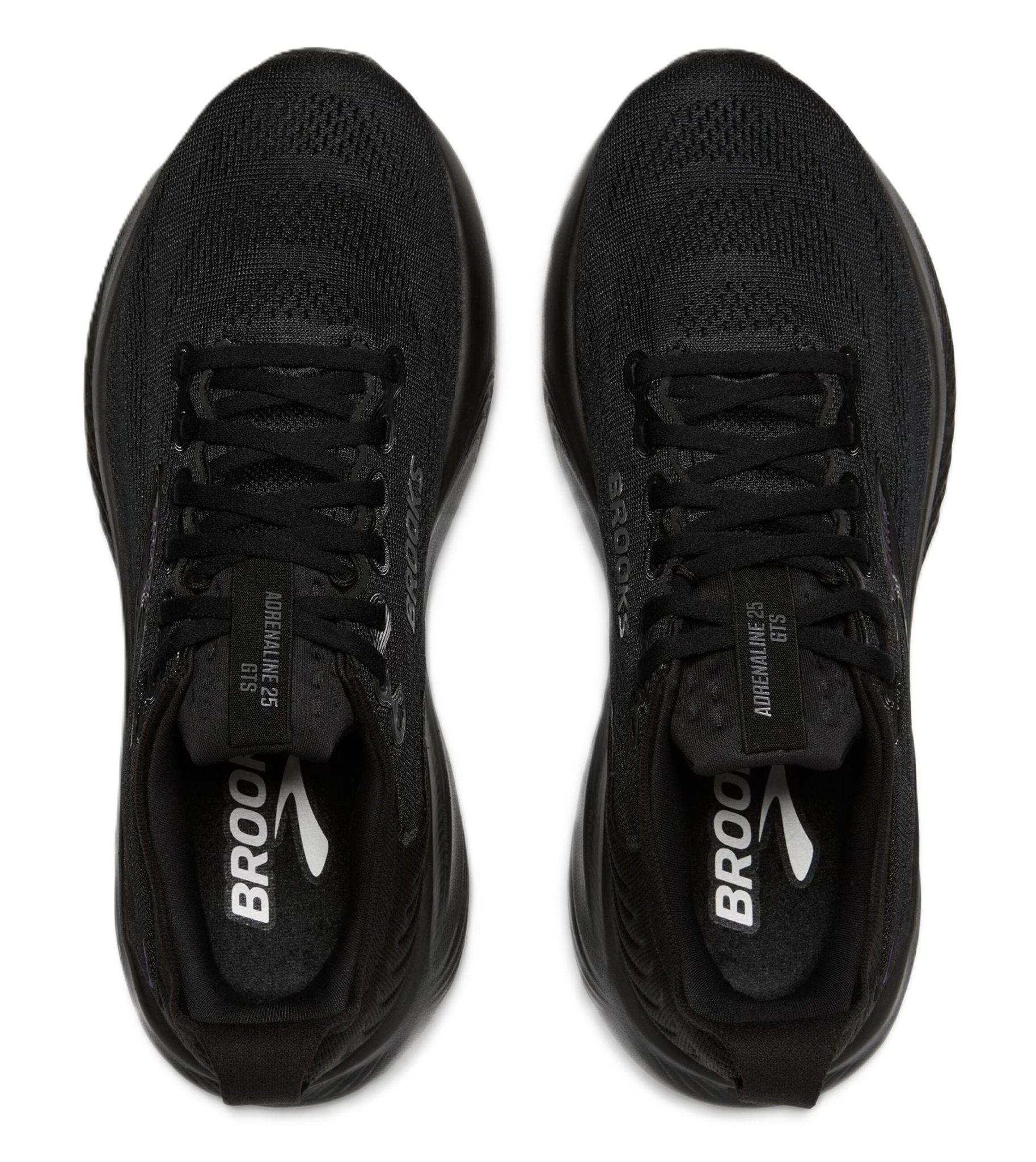 Brooks Men's Adrenaline GTS 25 - Black/Black/Ebony | Run & Walk Support - Grady’s Feet Essentials - Brooks
