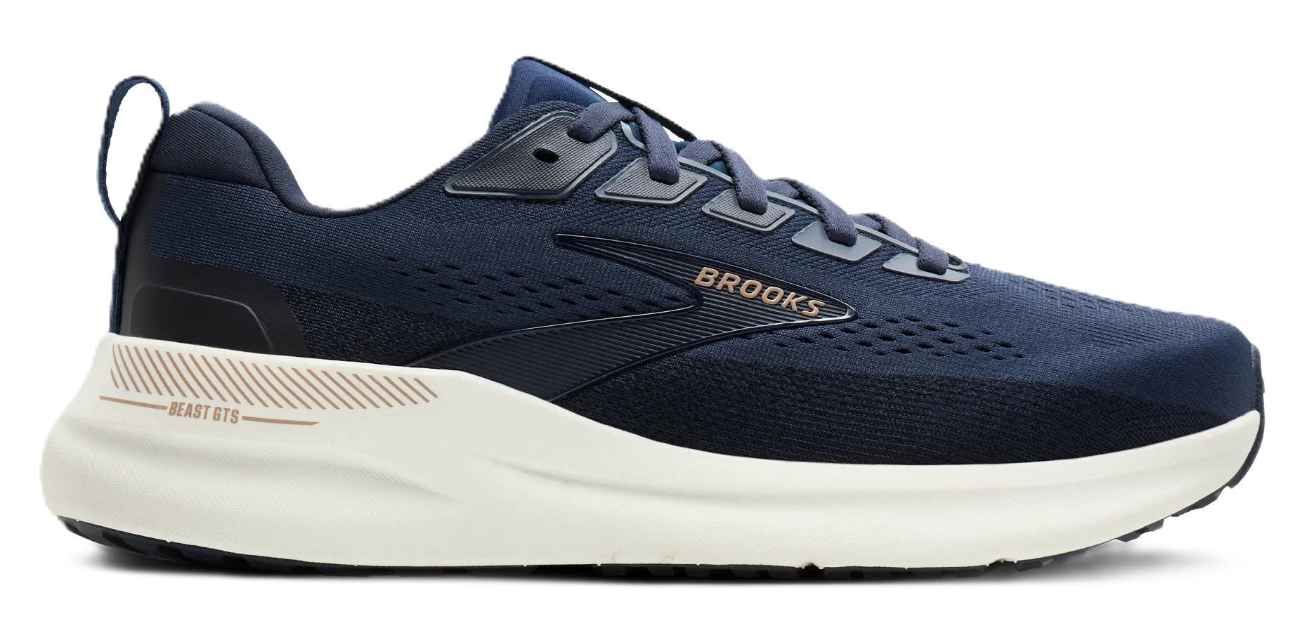 Brooks Men's Beast GTS 26 - Peacoat/Indigo/Portabella | Run & Walk Balanced Cushion - Grady’s Feet Essentials - Brooks