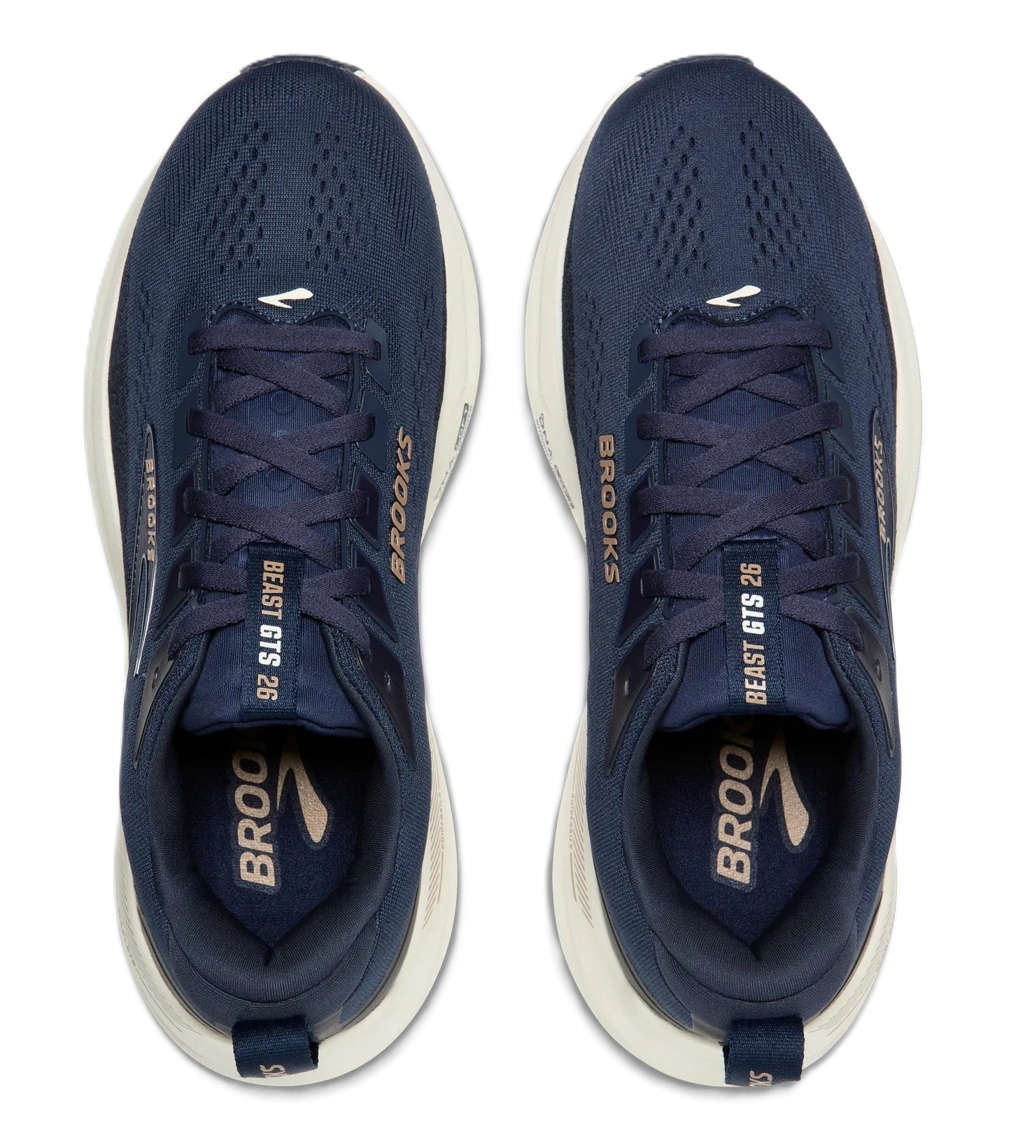 Brooks Men's Beast GTS 26 - Peacoat/Indigo/Portabella | Run & Walk Balanced Cushion - Grady’s Feet Essentials - Brooks