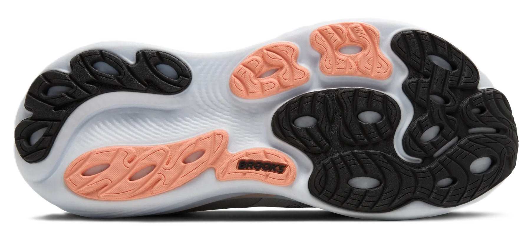 Brooks Women's Adrenaline GTS 25 - Grey/Blackened Pearl/Coral | Run & Walk Support - Grady’s Feet Essentials - Brooks