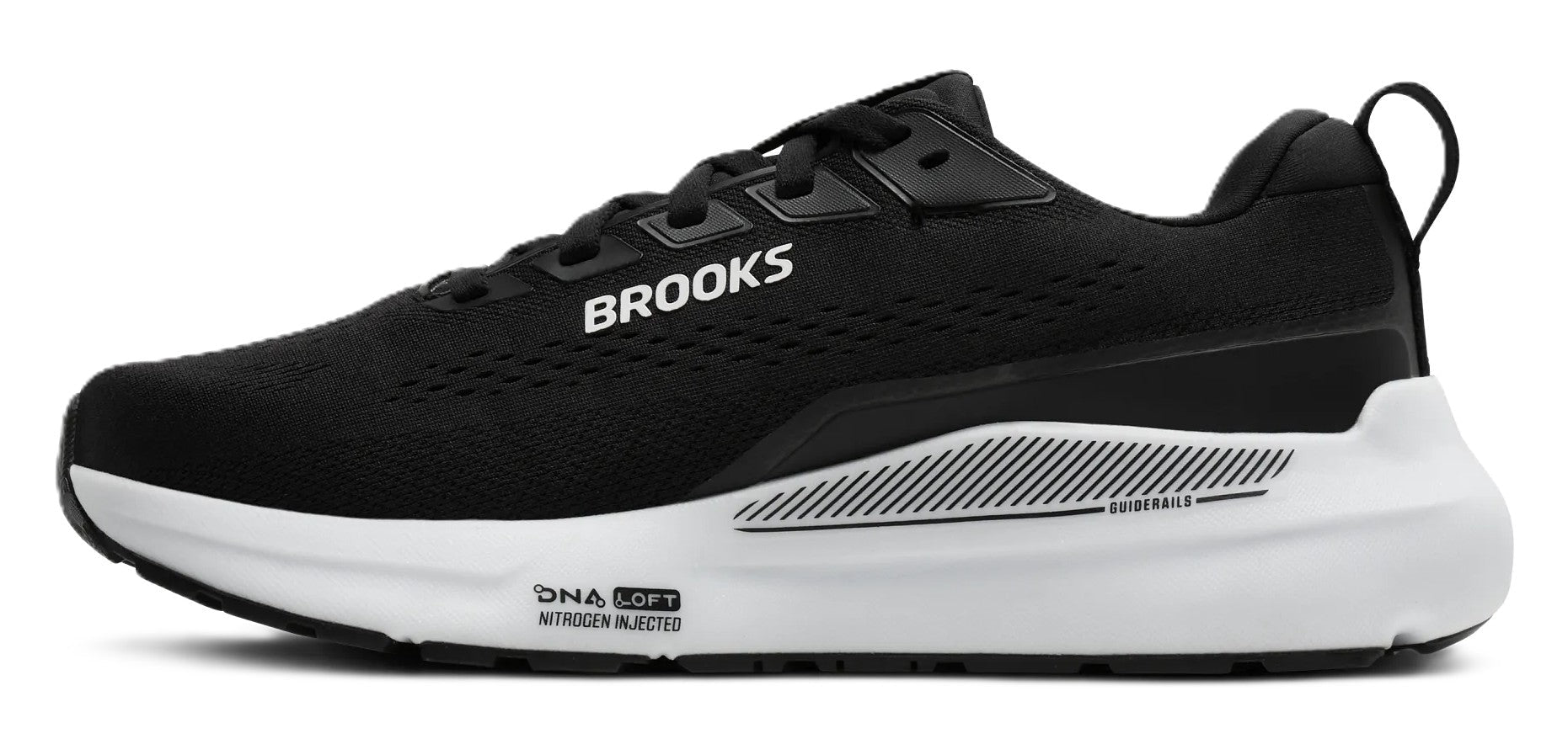 Brooks Women's Ariel GTS 26 - Black Grey White | Run & Walk Balanced Cushion - Grady’s Feet Essentials - Brooks