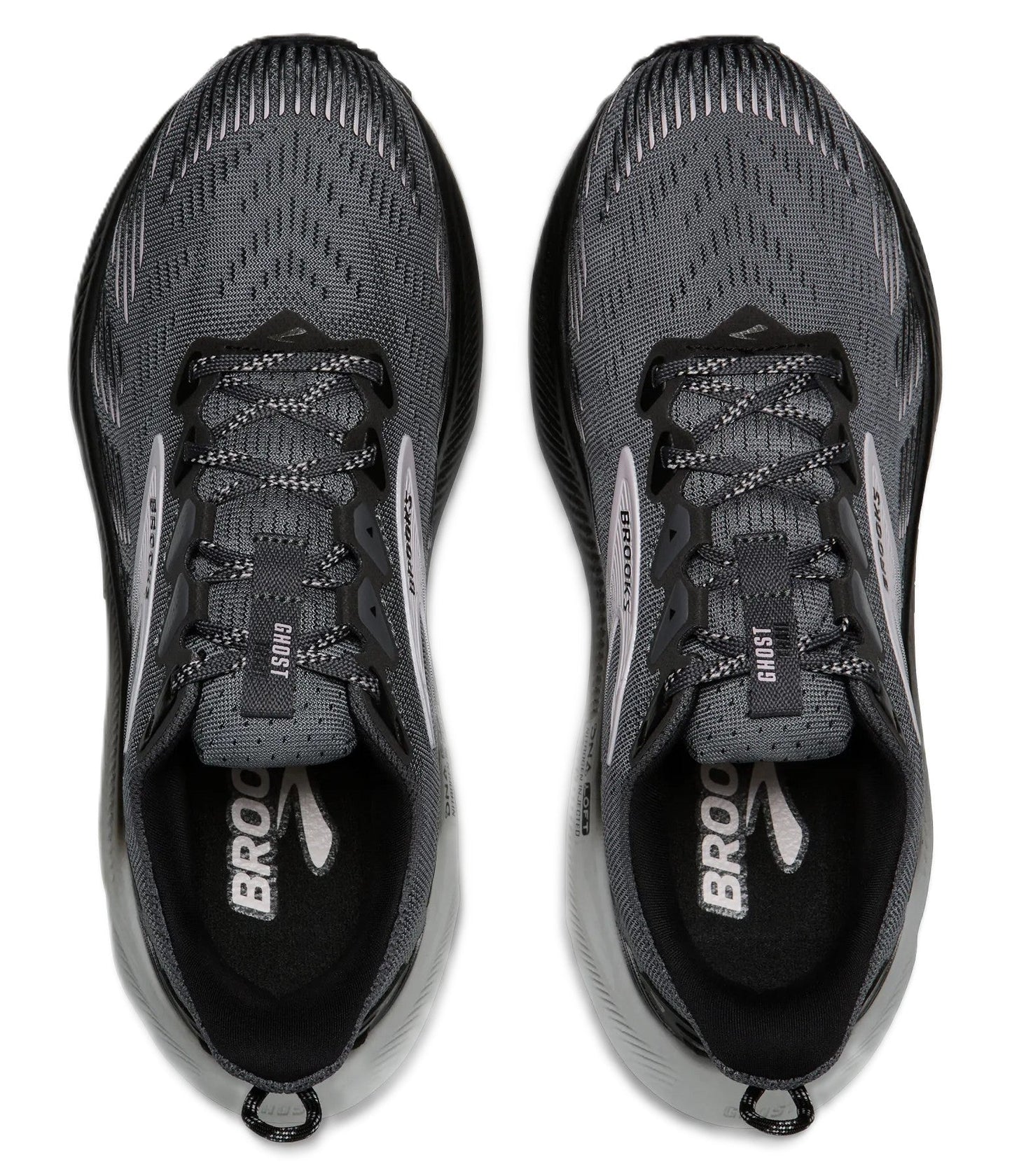 Brooks Women's Ghost Trail Shoe - Poppy Seed/Black/Pink | Run & Walk with Neutral Support - Grady’s Feet Essentials - Brooks