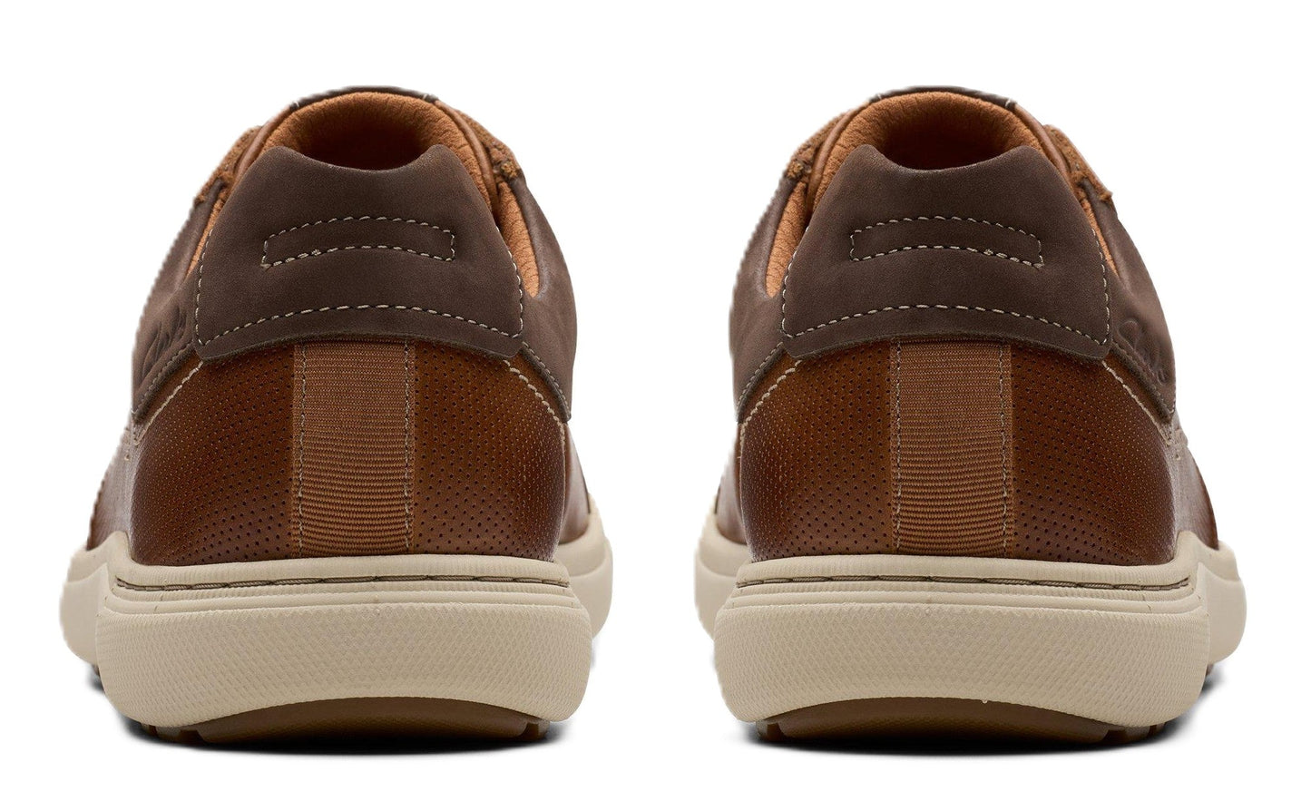 Clarks Men's Mapstone Lace - Tan Leather - Grady’s Feet Essentials - Clarks