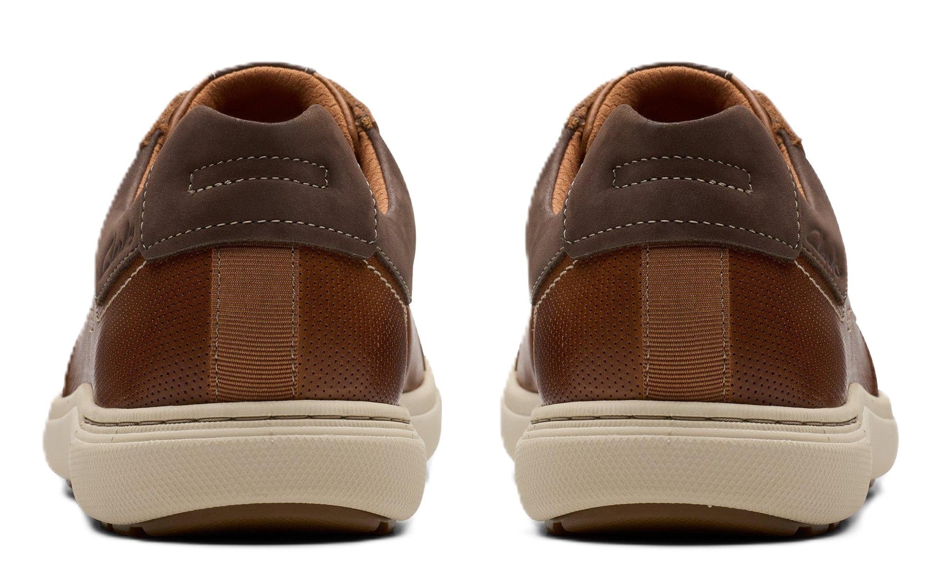 Clarks Men's Mapstone Lace - Tan Leather - Grady’s Feet Essentials - Clarks