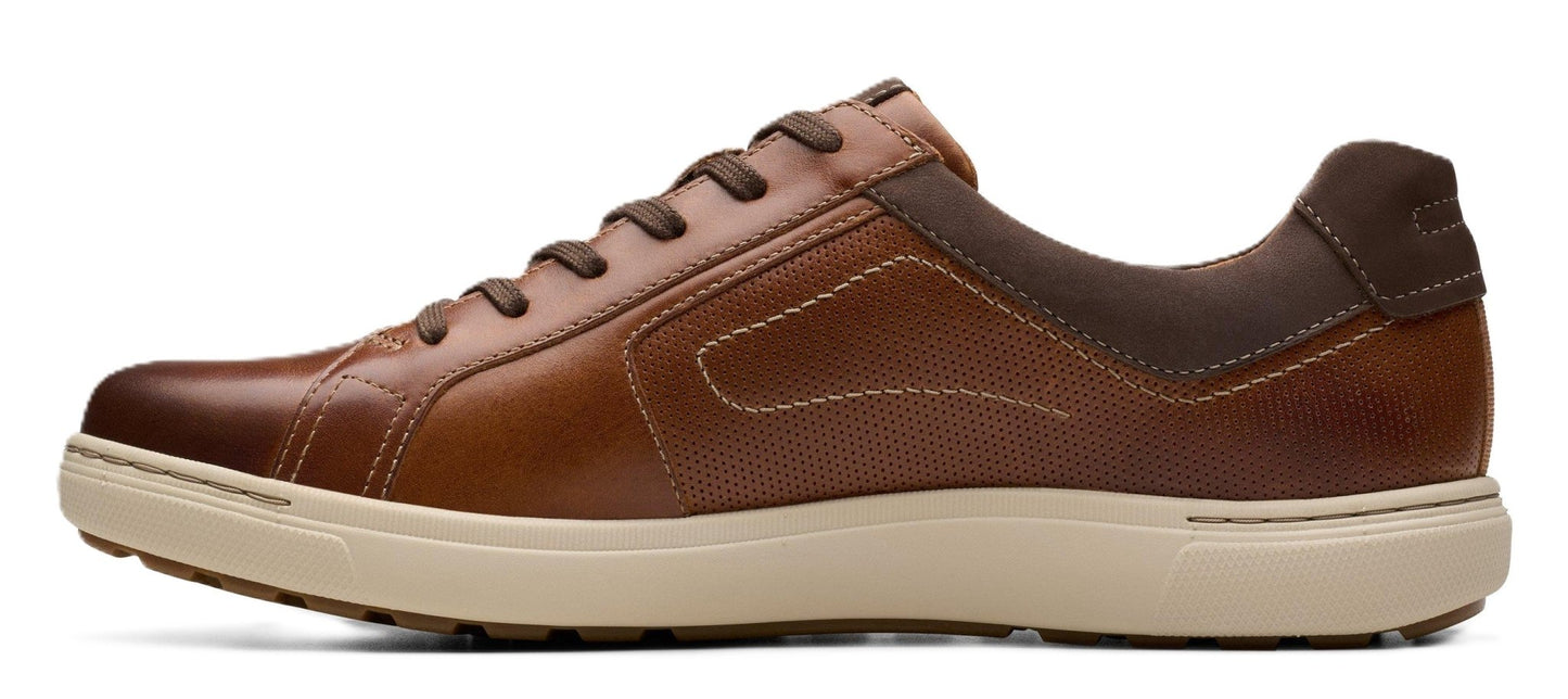 Clarks Men's Mapstone Lace - Tan Leather - Grady’s Feet Essentials - Clarks