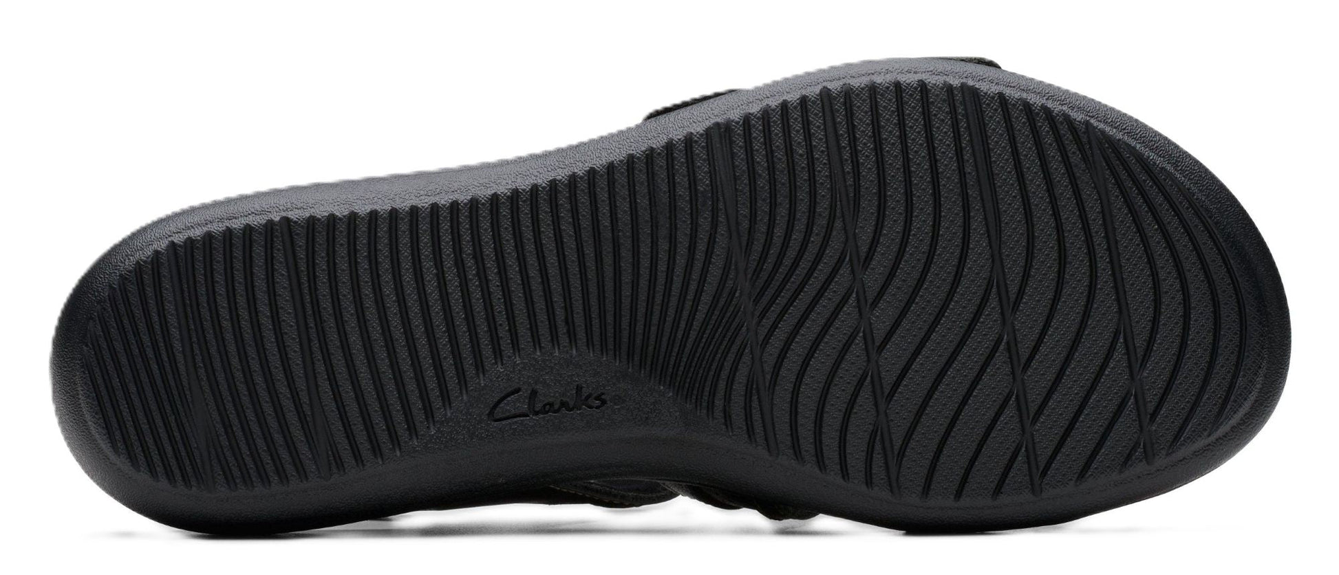 Clarks Women's Laurieann Ivy Sandal - Black Leather | Adjustable Straps - Grady’s Feet Essentials - Clarks