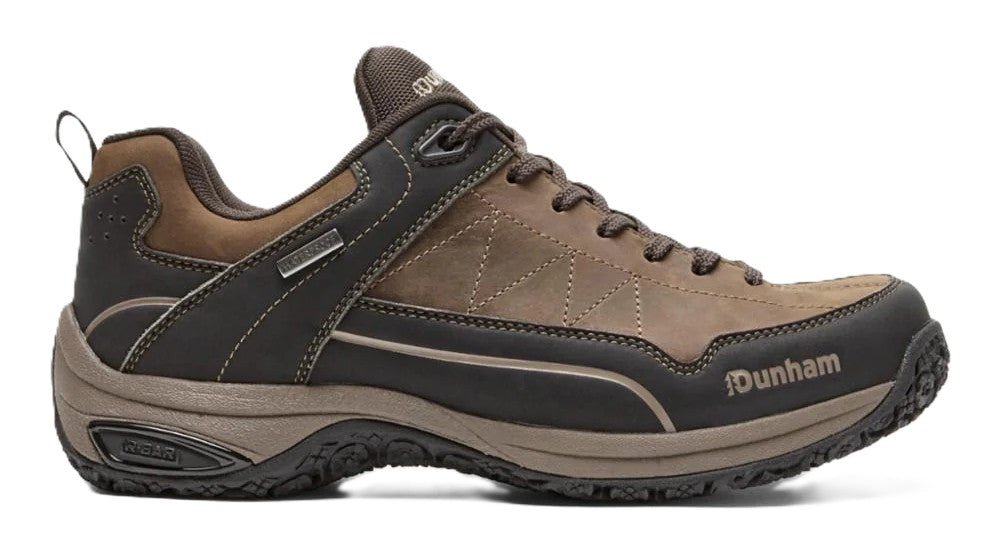 Dunham Ludlow Cloud Plus Lace Shoe - Brown Black Leather | Waterproof - Grady’s Feet Essentials - Dunham