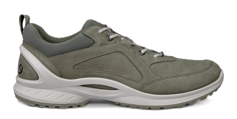 ECCO Men's Biom Energi - Smokey Olive Leather | Lace Sneaker - Grady’s Feet Essentials - Ecco