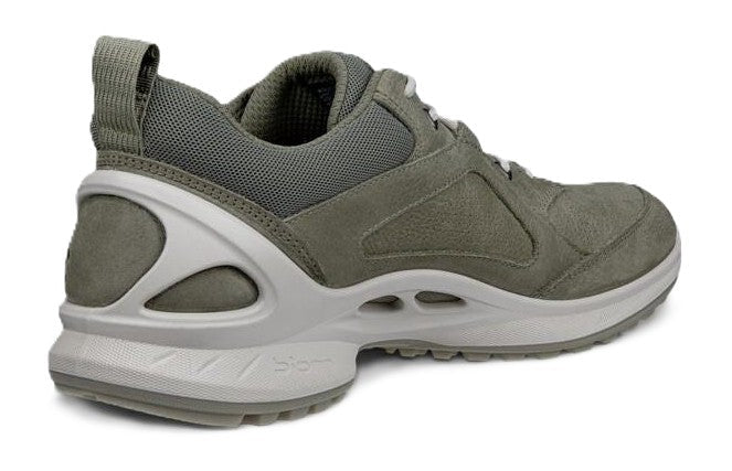 ECCO Men's Biom Energi - Smokey Olive Leather | Lace Sneaker - Grady’s Feet Essentials - Ecco