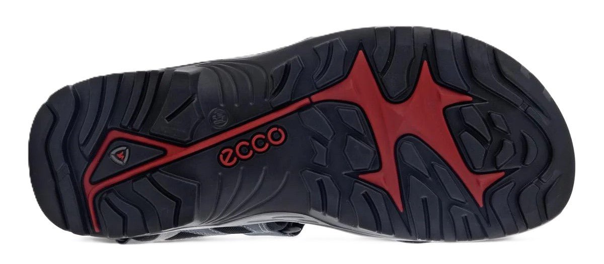 Ecco Men's Offroad Sandal - Marine Leather | Adjustable Straps - Grady’s Feet Essentials - Ecco