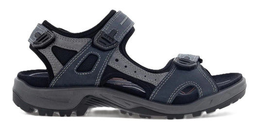 Ecco Men's Offroad Sandal - Marine Leather | Adjustable Straps - Grady’s Feet Essentials - Ecco