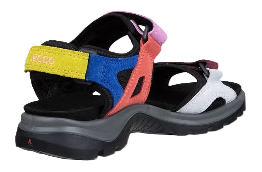 ECCO Women's Offroad Sandal - Multicolour Leather | Adjustable Straps - Grady’s Feet Essentials - Ecco