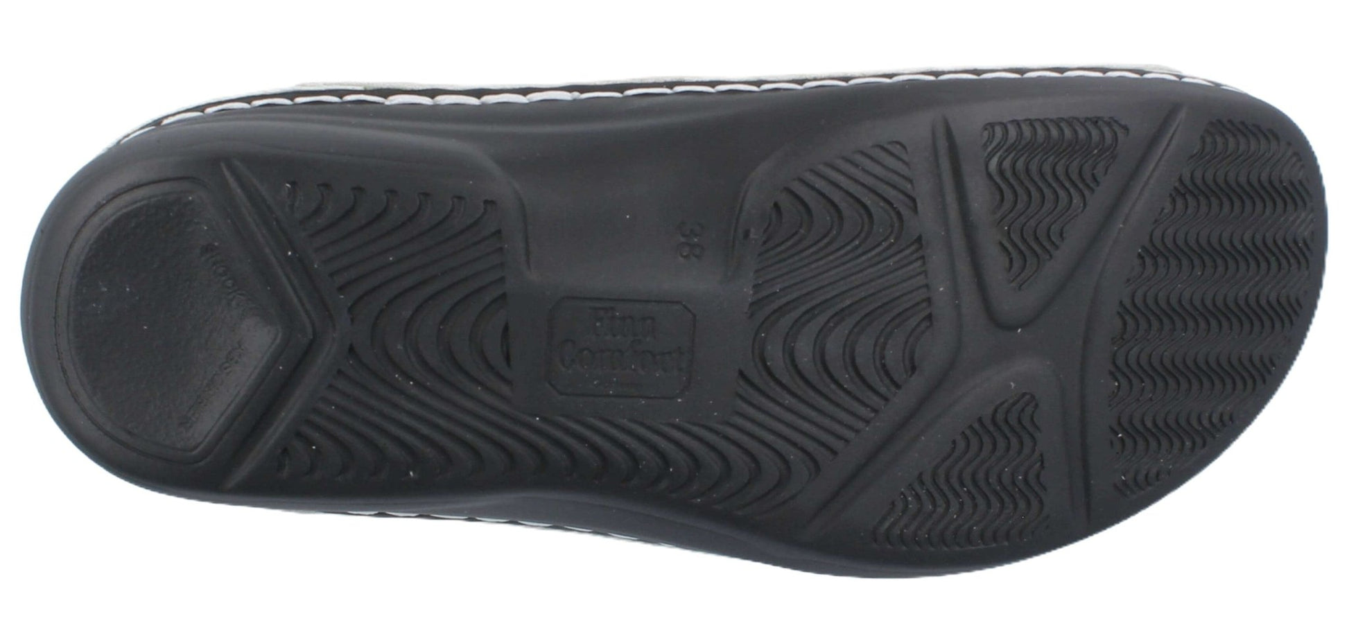 Finn Comfort Moorea Women's Sandal - Confetto Blur Leather | Finn Mellow Insole, Orthotic Friendly - Grady’s Feet Essentials - Finn Comfort