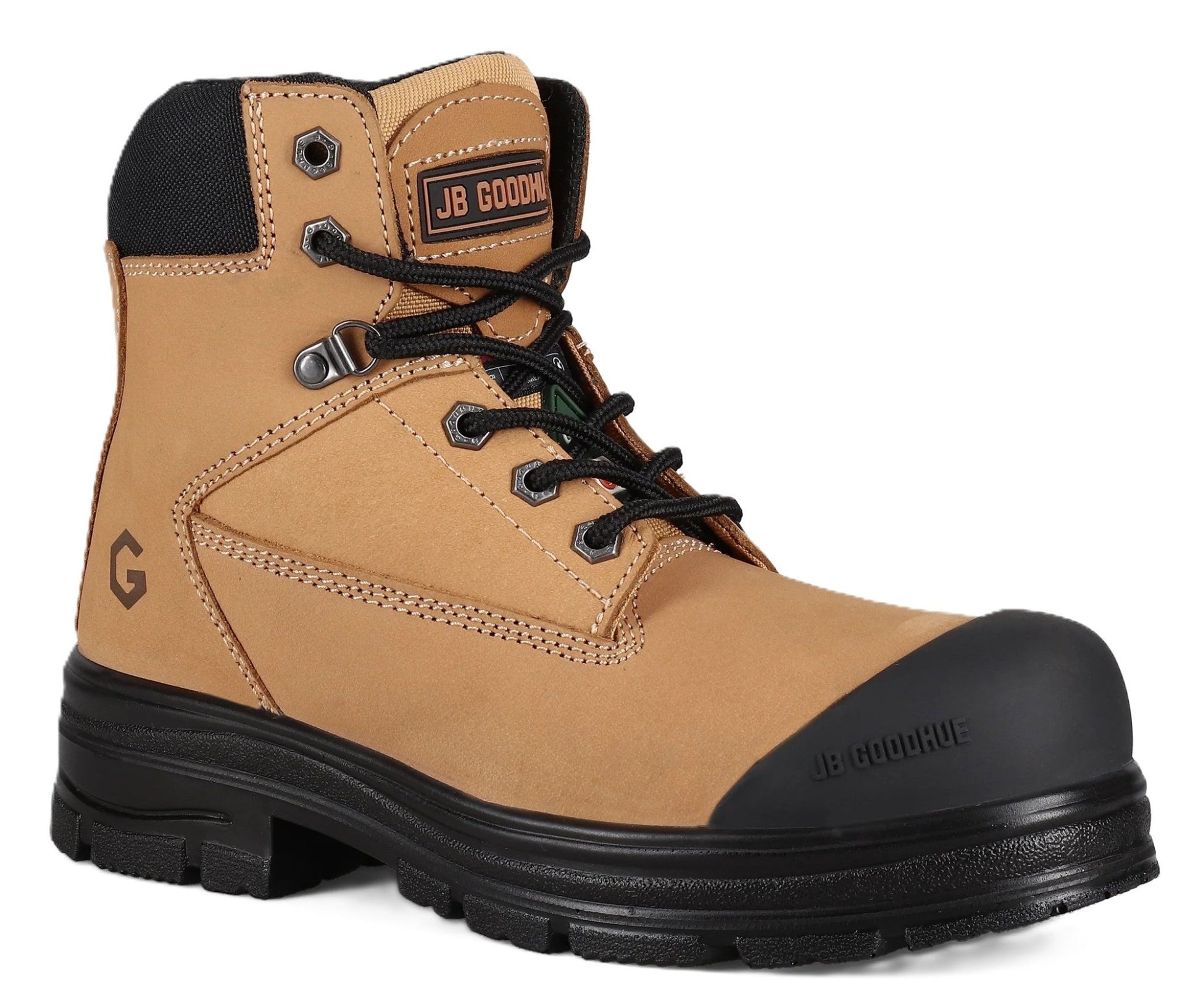 JB Goodhue Dash 2 - Sand Leather | CSA 6" Metal Free Work Boots - Grady’s Feet Essentials - JB Goodhue