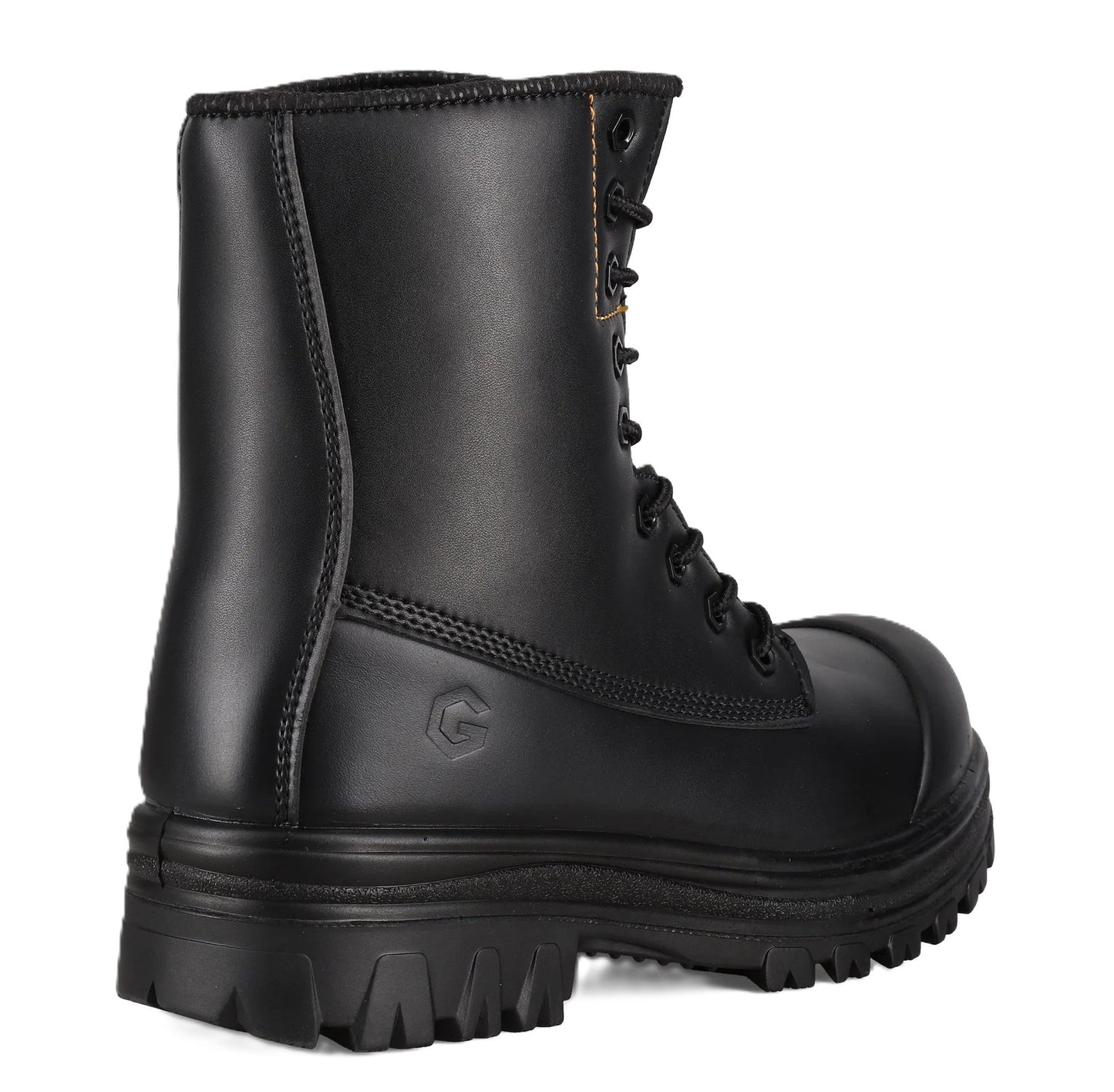 JB Goodhue Staple - Black Leather | CSA 8" Anti - Static Work Boots - Grady’s Feet Essentials - JB Goodhue
