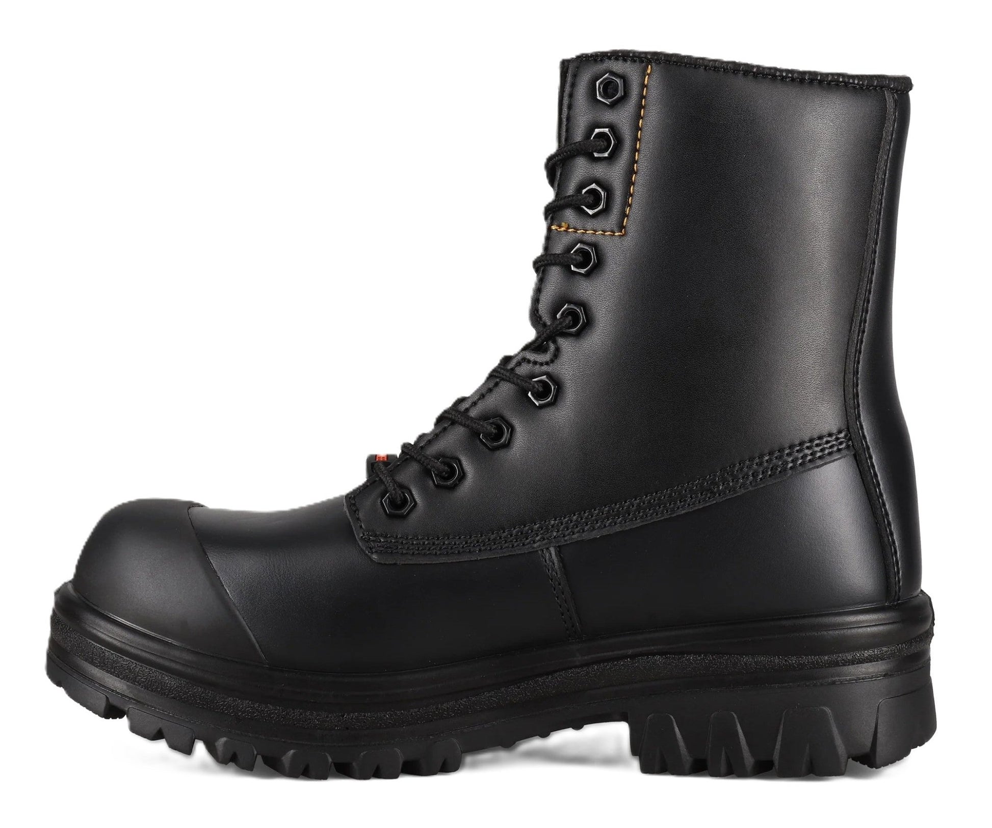JB Goodhue Staple - Black Leather | CSA 8" Anti - Static Work Boots - Grady’s Feet Essentials - JB Goodhue