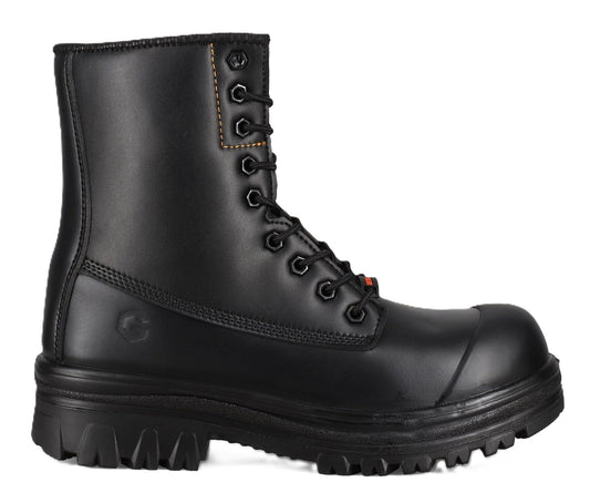 JB Goodhue Staple - Black Leather | CSA 8" Anti - Static Work Boots - Grady’s Feet Essentials - JB Goodhue