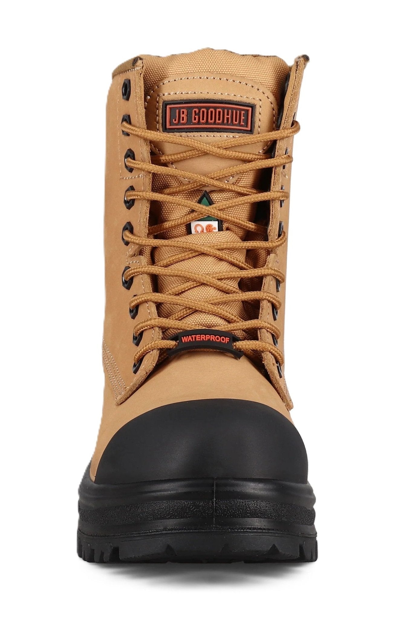 JB Goodhue Storm - Taupe Leather | CSA 8" Metal Free Work Boots - Grady’s Feet Essentials - JB Goodhue