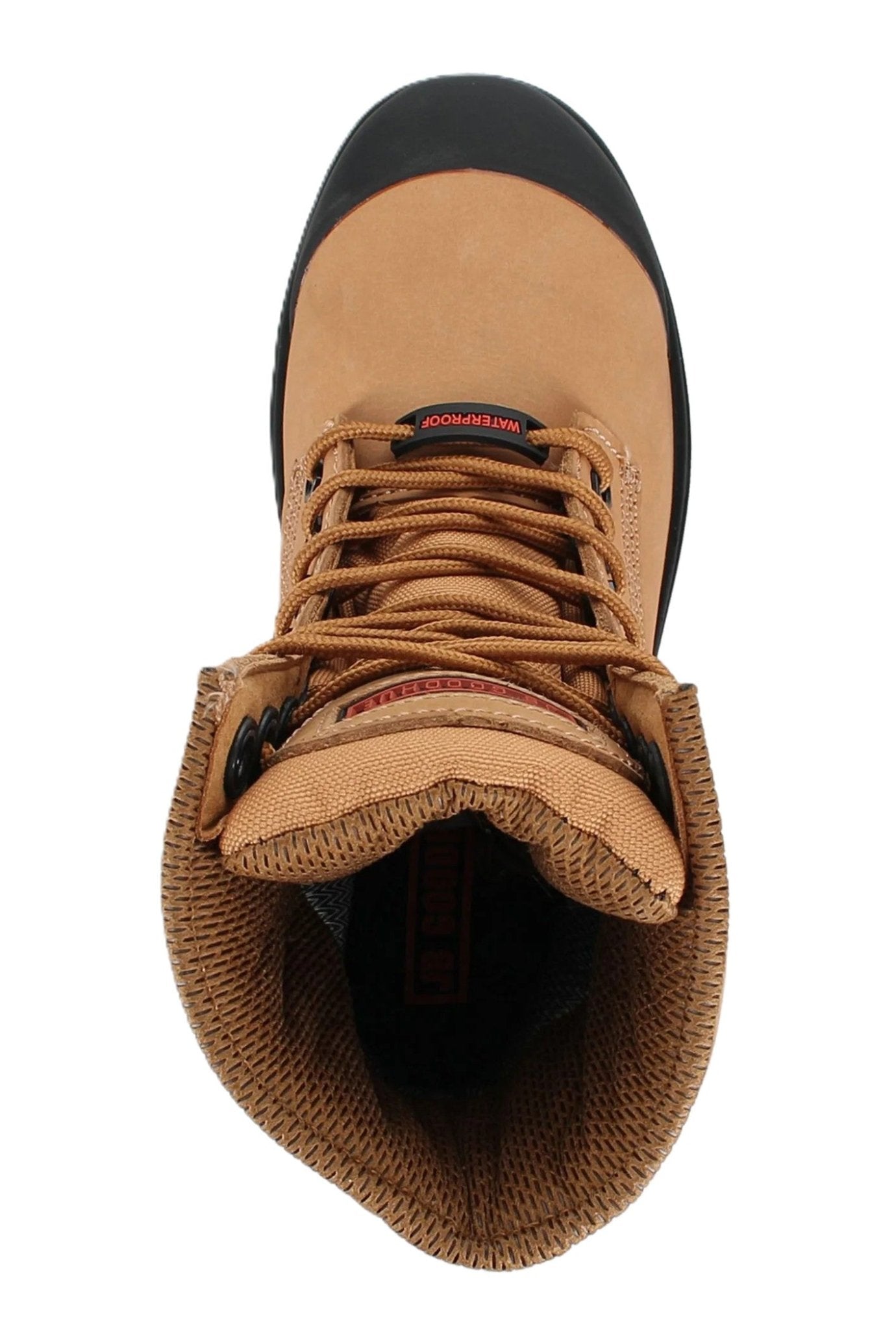 JB Goodhue Storm - Taupe Leather | CSA 8" Metal Free Work Boots - Grady’s Feet Essentials - JB Goodhue