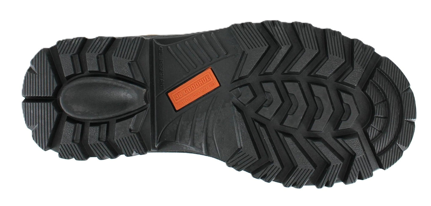 JB Goodhue Storm - Taupe Leather | CSA 8" Metal Free Work Boots - Grady’s Feet Essentials - JB Goodhue