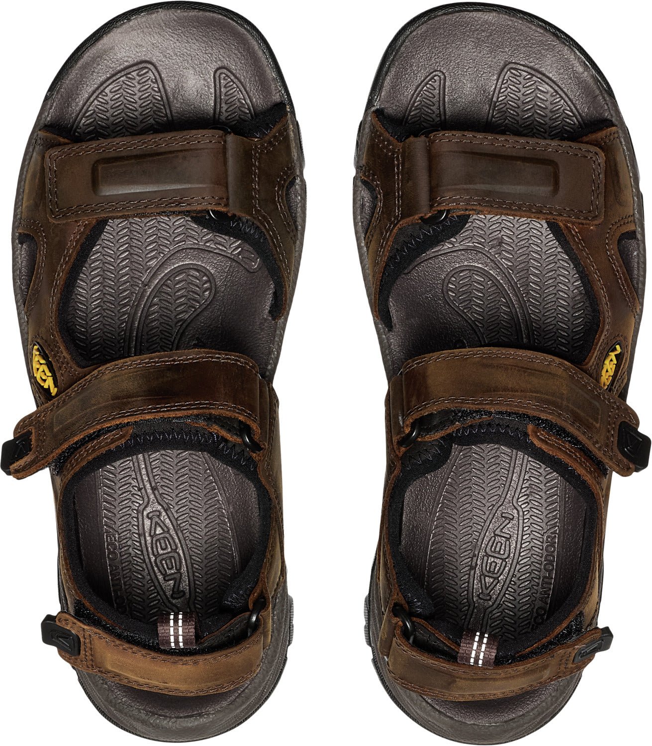 Keen Men's Targhee III Open Toe - Bison | Waterproof Leather Sandal - Grady’s Feet Essentials - Keen