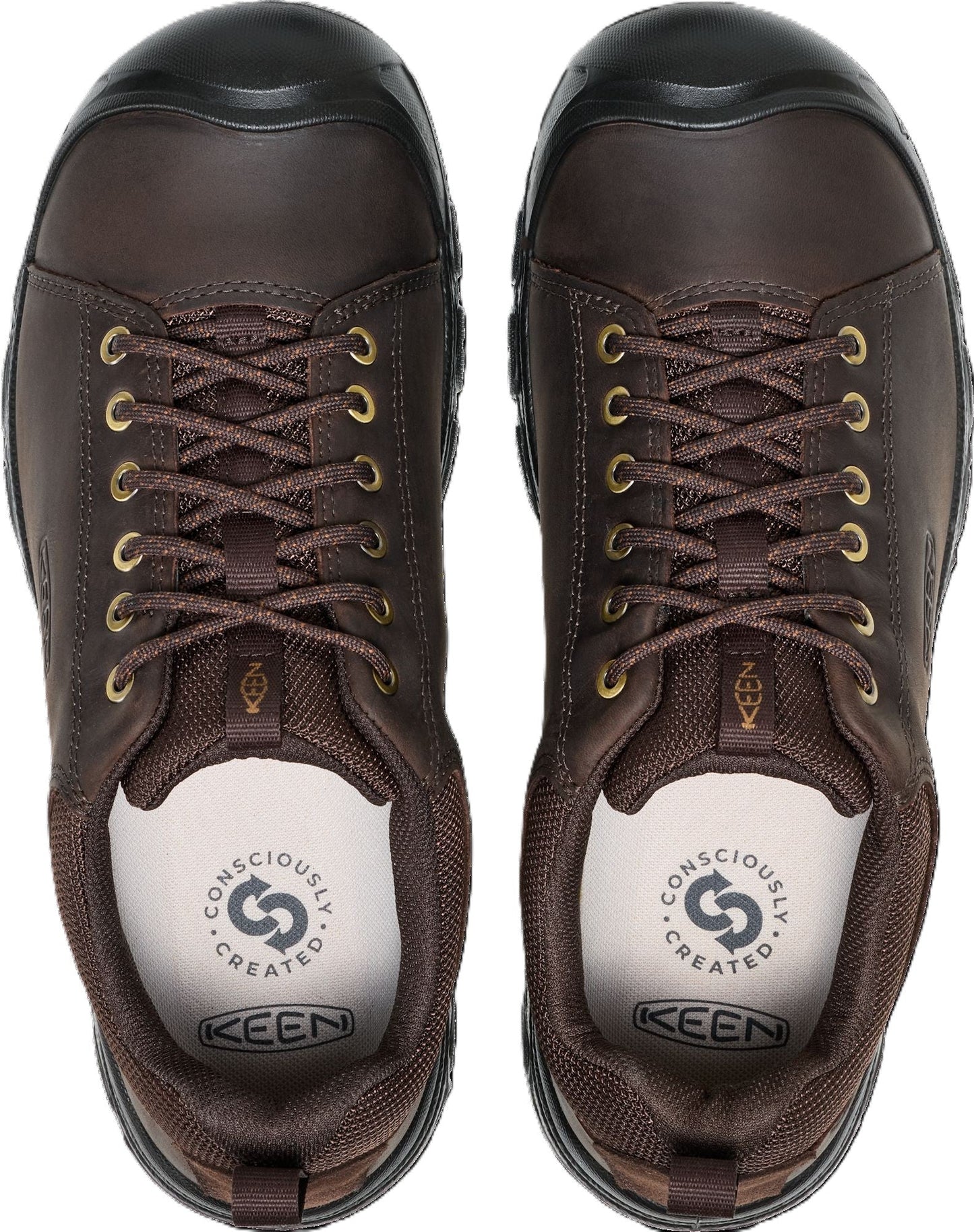 Keen Men's Targhee IV Oxford - Java Black | Lace Shoe - Grady’s Feet Essentials - Keen