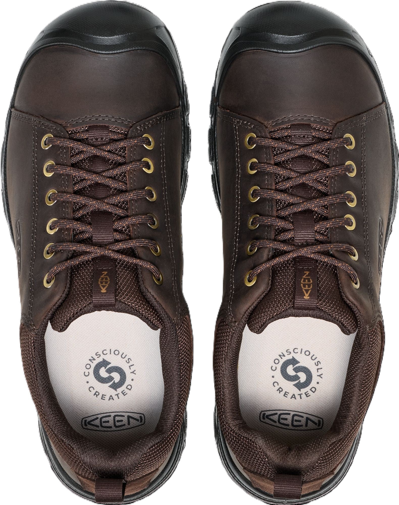 Keen Men's Targhee IV Oxford - Java Black | Lace Shoe - Grady’s Feet Essentials - Keen