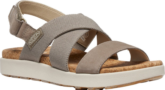 Keen Women's Elle Criss Cross Sandal Brindle Birch - Grady’s Feet Essentials - Keen