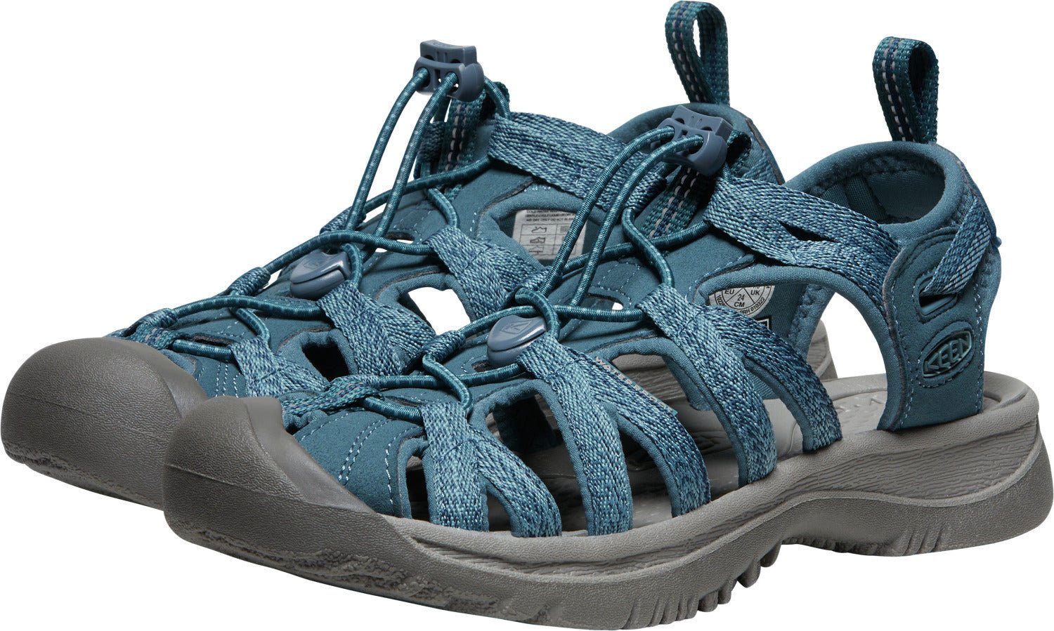 Keen Women's Whisper - Smoke Blue | Waterproof Sandal - Grady’s Feet Essentials - Keen