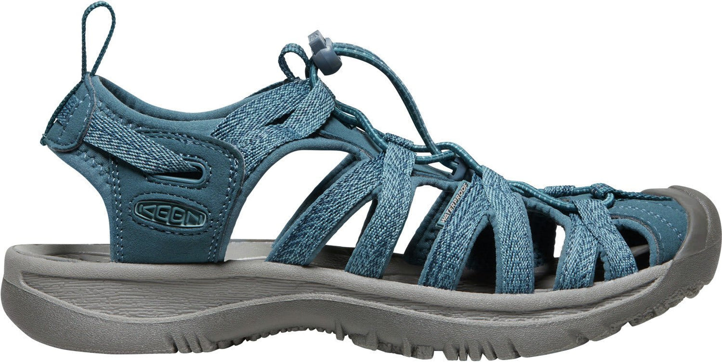 Keen Women's Whisper - Smoke Blue | Waterproof Sandal - Grady’s Feet Essentials - Keen