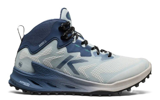 Keen Women's Zionic NXT Waterproof Hiking Boot - Ballad Blue Winter Green - Grady’s Feet Essentials - Keen