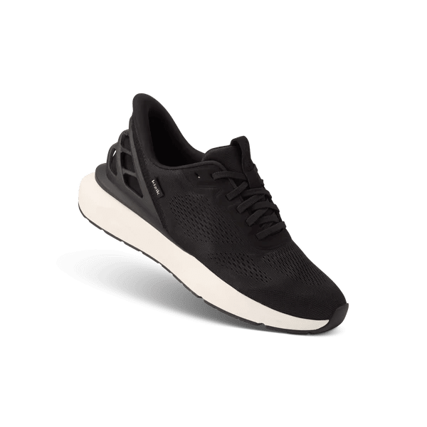 Kizik Men's Athens 2 - Black White | Hands-Free Step-In Shoes - Grady’s Feet Essentials - Kizik