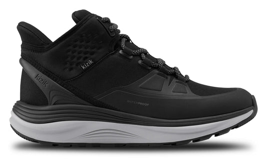 Kizik Men's London AT Mid WP - Black Alloy | Hands - Free Slip - On Boots - Grady’s Feet Essentials - Kizik