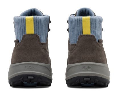 Kizik Women's Freedom Hike Waterproof - Major Brown/Windward Blue | Hands-Free Step-In Boots - Grady’s Feet Essentials - Kizik