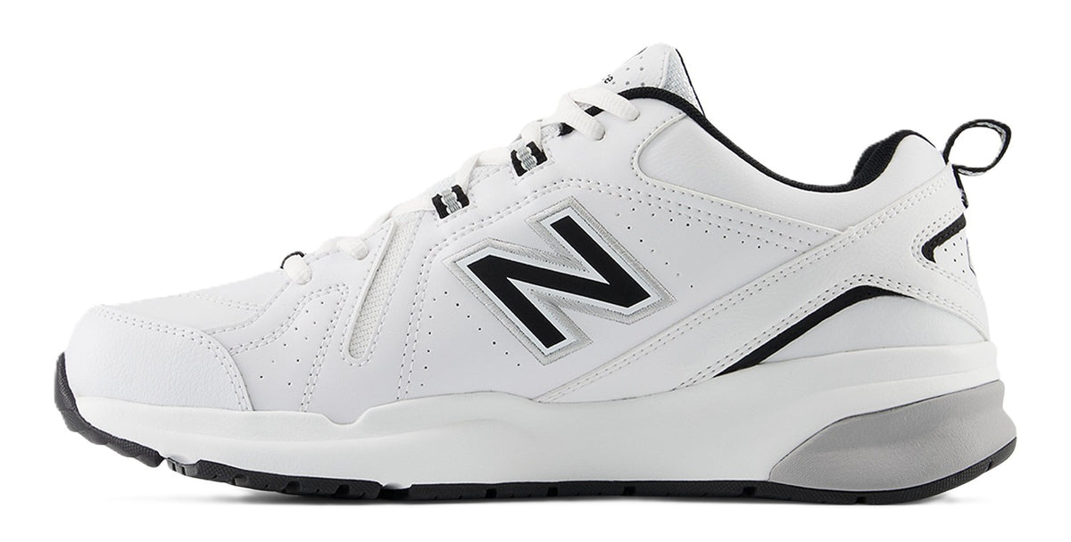 New Balance Men's MX608SB5 White with Black Lace Training Shoe