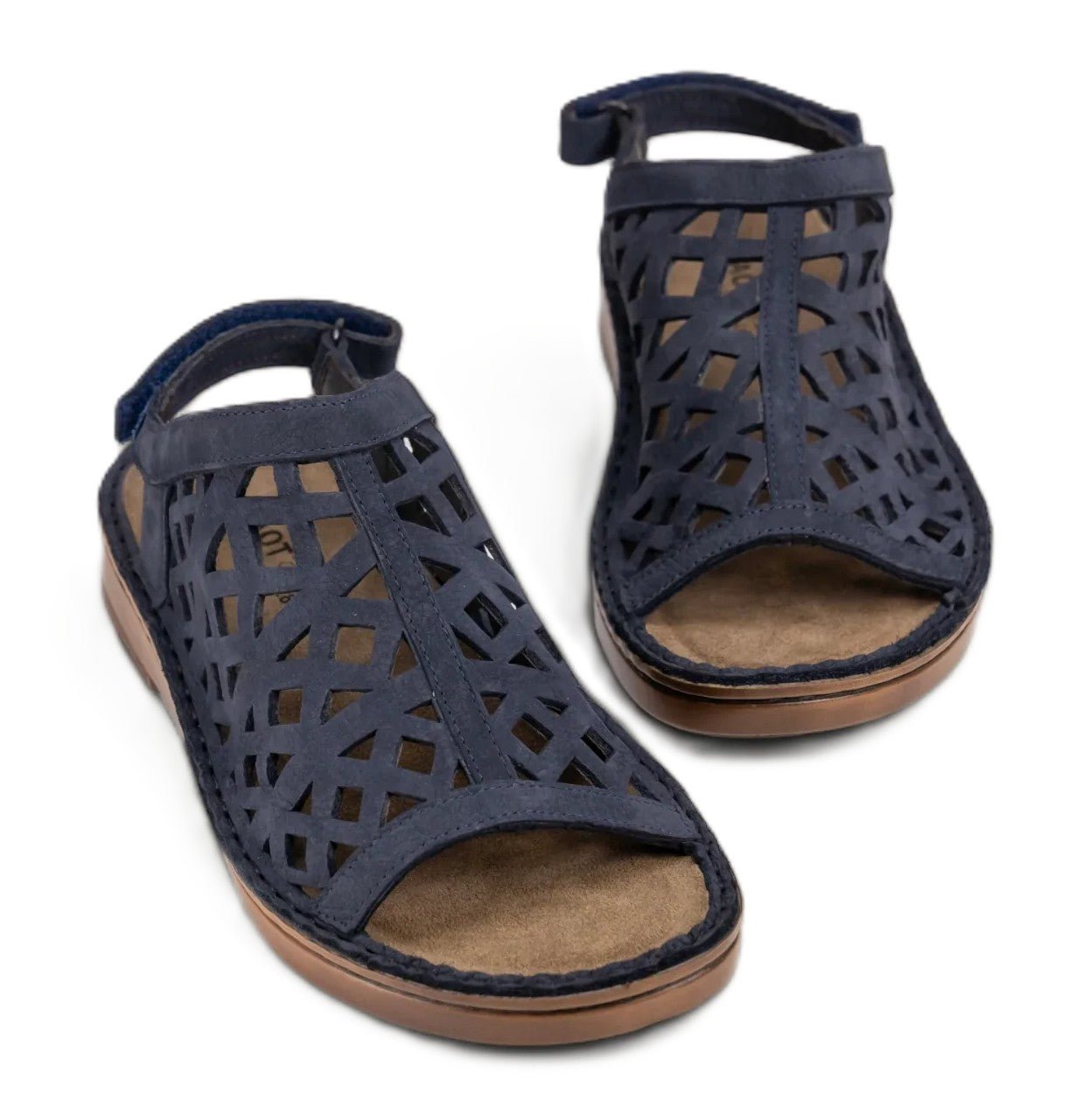 Naot Amadora Sandal - Navy Velvet Nubuck | Removeable Footbed - Grady’s Feet Essentials - Naot